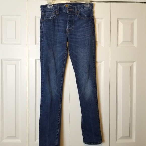 Lucky Brand 121 Heritage Slim Straight Blue Medium Wash Jeans 28X32